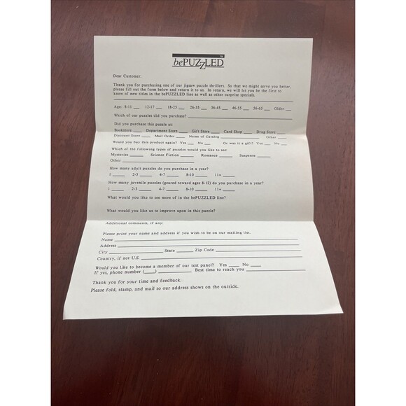 BOMB A Jigsaw Puzzle Thriller 1987 Read Story, Assemble Puzzle, Interpret Clues - Picture 16 of 16